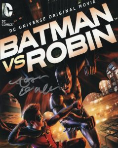 JASON O’MARA BATMAN VS ROBIN SIGNED 8×10 PHOTO W/COA #1  COLLECTIBLE MEMORABILIA