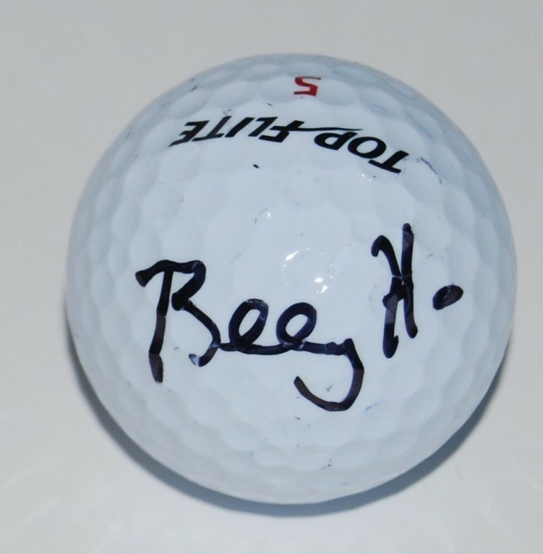 BILLY HORSCHEL SIGNED (PGA GOLF BALL) *THE TOUR CHAMPIONSHIP* W/COA  COLLECTIBLE MEMORABILIA