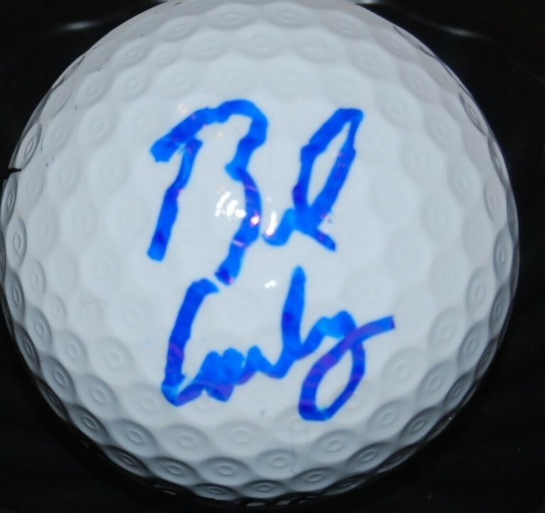 BUD CAULEY SIGNED (PGA GOLF BALL) *WEB.COM TOUR CHAMPIONSHIP WINNER* W/COA  COLLECTIBLE MEMORABILIA