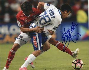 HERNAN GRANA SIGNED 8×10 PHOTO W/COA FC DALLAS MLS SOCCER  COLLECTIBLE MEMORABILIA