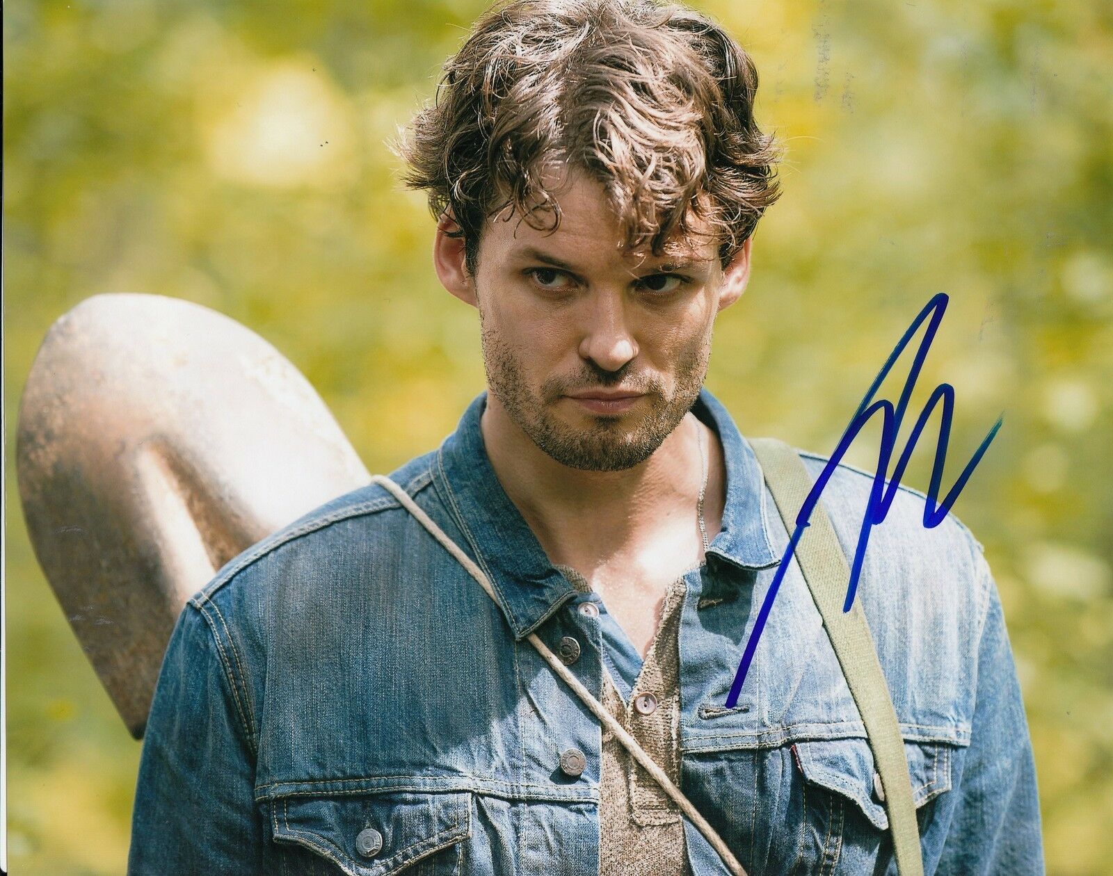 AUSTIN NICHOLS signed *THE WALKING DEAD* Spencer Monroe 8X10 photo W