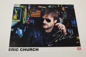 ERIC CHURCH SIGNED AUTOGRAPH 8X10 PHOTO – COUNTRY MUSIC STAR, SINNERS LIKE ME  COLLECTIBLE MEMORABILIA