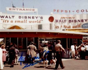 RICHARD M SHERMAN SIGNED AUTOGRAPH 8X10 PHOTO – MARY POPPINS DISNEY MUSIC LEGEND  COLLECTIBLE MEMORABILIA