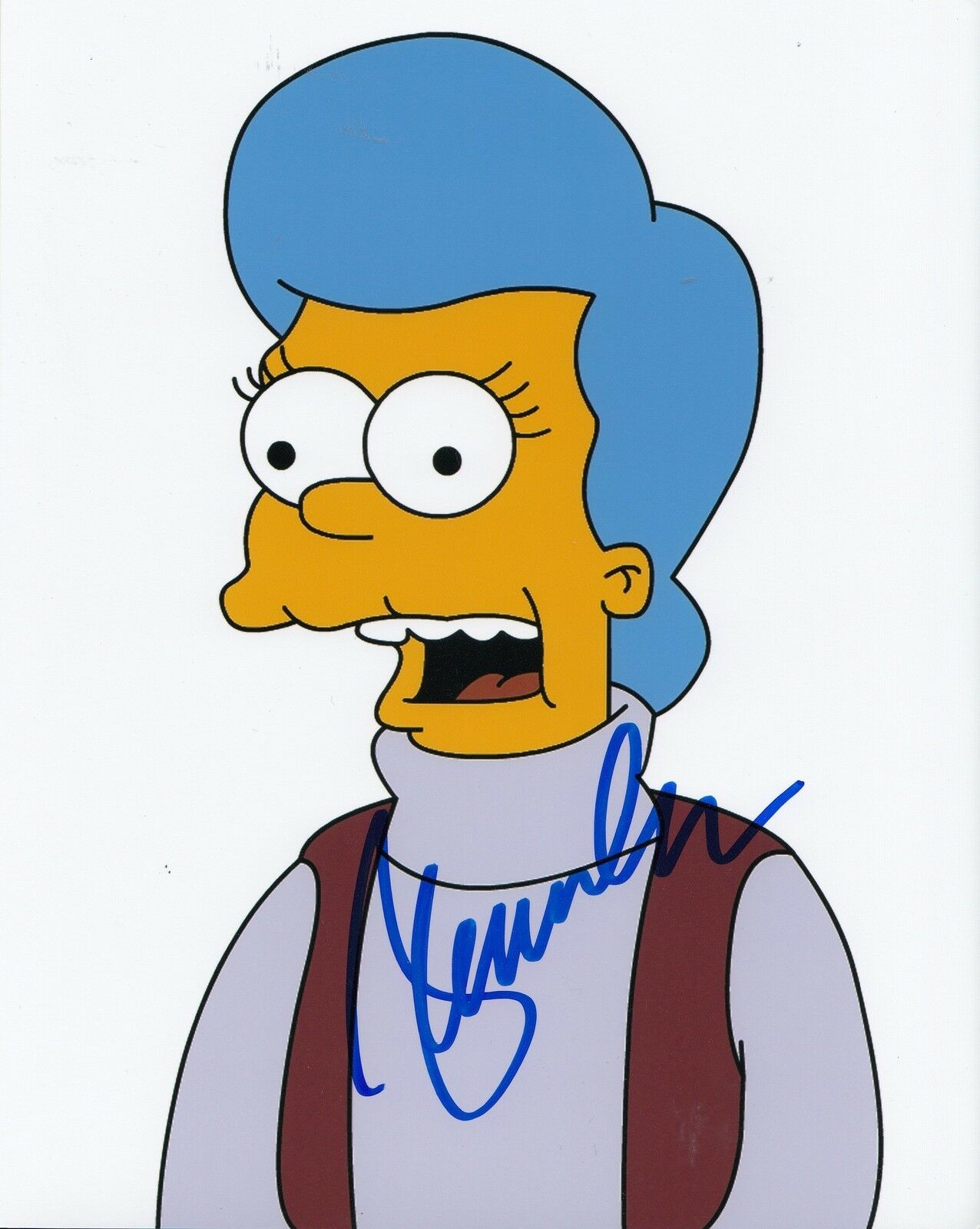 GLENN CLOSE signed *THE SIMPSONS* 8X10 photo W/COA MONA SIMPSON ...