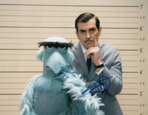 TY BURRELL SIGNED *MUPPETS MOST WANTED* MOVIE 8X10 PHOTO W/COA JEAN PIERRE  COLLECTIBLE MEMORABILIA