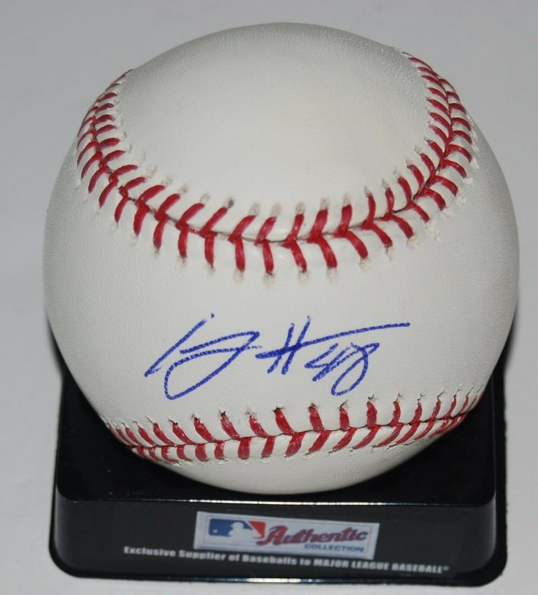 TOMMY HANSON SIGNED OML BASEBALL *ATLANTA BRAVES* AUTOGRAPHED W/COA WHITE SOX  COLLECTIBLE MEMORABILIA