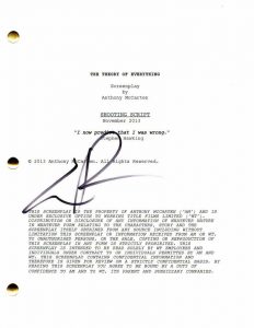 EDDIE REDMAYNE SIGNED AUTOGRAPH – THE THEORY OF EVERYTHING SCRIPT FELICITY JONES  COLLECTIBLE MEMORABILIA