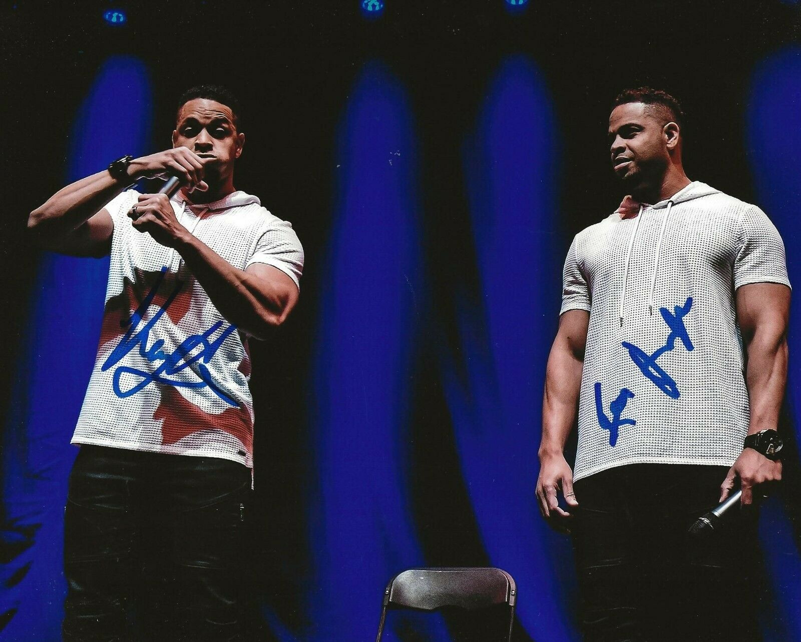 Hodgetwins Kevin Hodge & Keith Hodge signed 8x10 photo Conservative