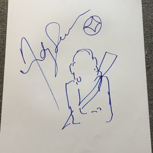 ANDY SERKIS SIGNED AUTOGRAPH HUGE ORIGINAL PLANET OF APES CAESAR SKETCH ART A COLLECTIBLE MEMORABILIA