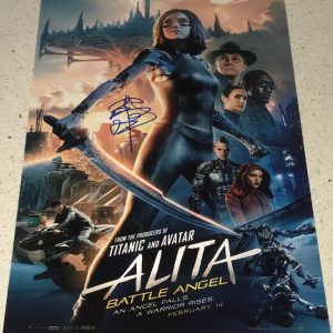 YUKITO KISHIRO SIGNED AUTOGRAPH VERY RARE ARTIST ALITA BATTLE ANGEL 12x18 PHOTO COLLECTIBLE MEMORABILIA