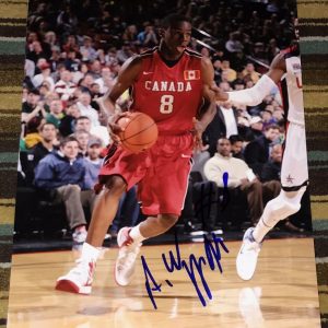 ANDREW WIGGINS SIGNED AUTOGRAPH BASKETBALL STAR ACTION RARE 11x14 PHOTO COA COLLECTIBLE MEMORABILIA
