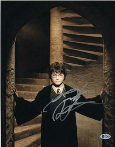DANIEL RADCLIFFE SIGNED AUTOGRAPH 11×14 PHOTO – HARRY POTTER, BOOK WAND, BECKETT  COLLECTIBLE MEMORABILIA