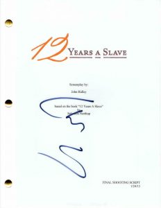 CHIWETEL EJIOFOR SIGNED AUTOGRAPH – 12 YEARS A SLAVE – FULL MOVIE SCRIPT  COLLECTIBLE MEMORABILIA