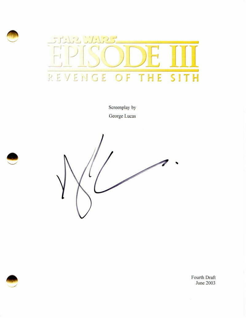 JOEL EDGERTON SIGNED AUTOGRAPH - STAR WARS: EPISODE 3 REVENGE OF THE ...