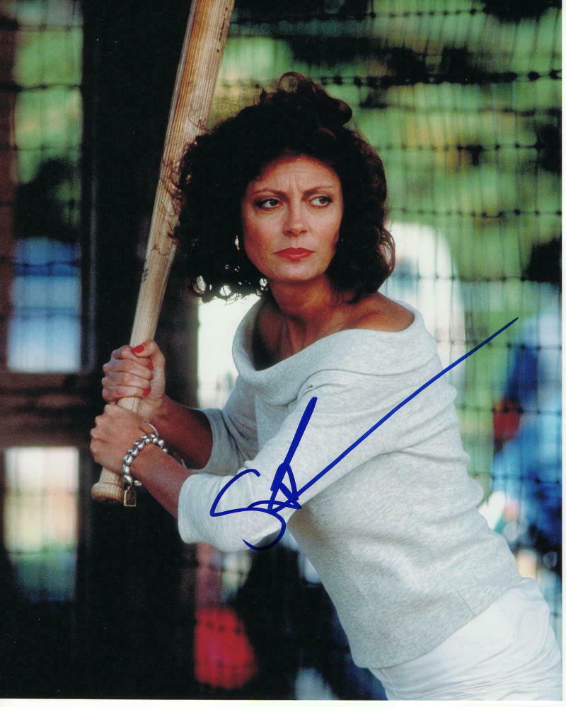 SUSAN SARANDON SIGNED AUTOGRAPH 8X10 PHOTO - HOT, BEAUTIFUL, BULL ...