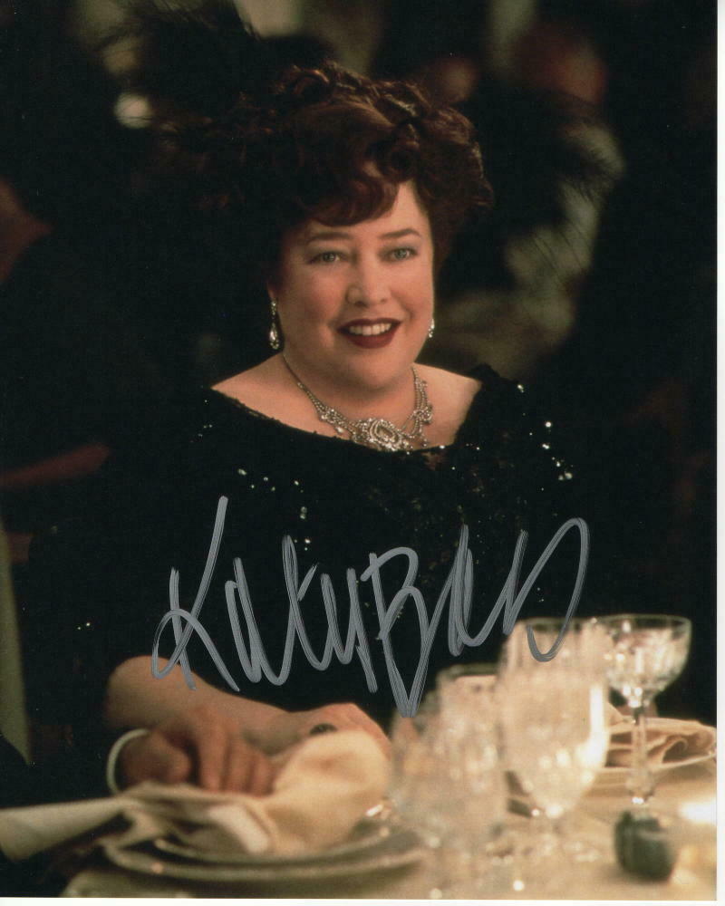 KATHY BATES SIGNED AUTOGRAPH 8X10 PHOTO TITANTIC, THE WATERBOY, AHS