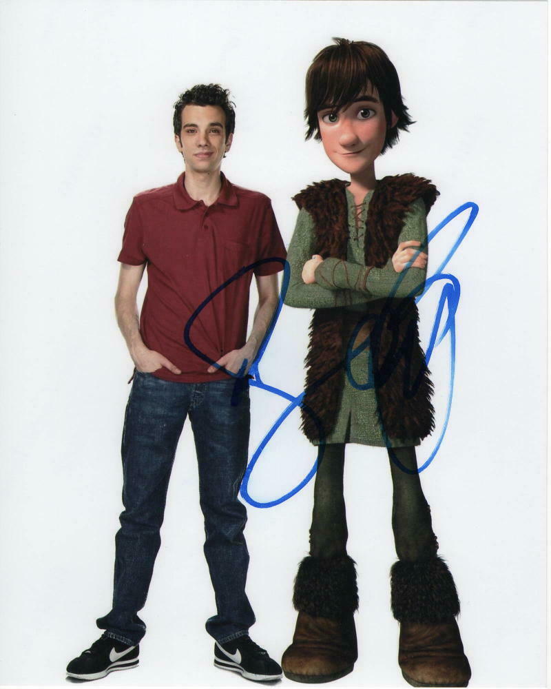 JAY BARUCHEL SIGNED AUTOGRAPHED 8X10 PHOTO - HOW TO TRAIN YOUR DRAGON ...