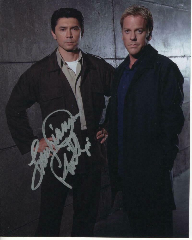 LOU DIAMOND PHILLIPS SIGNED AUTOGRAPH 8X10 PHOTO YOUNG GUNS 24 KIEFER ...