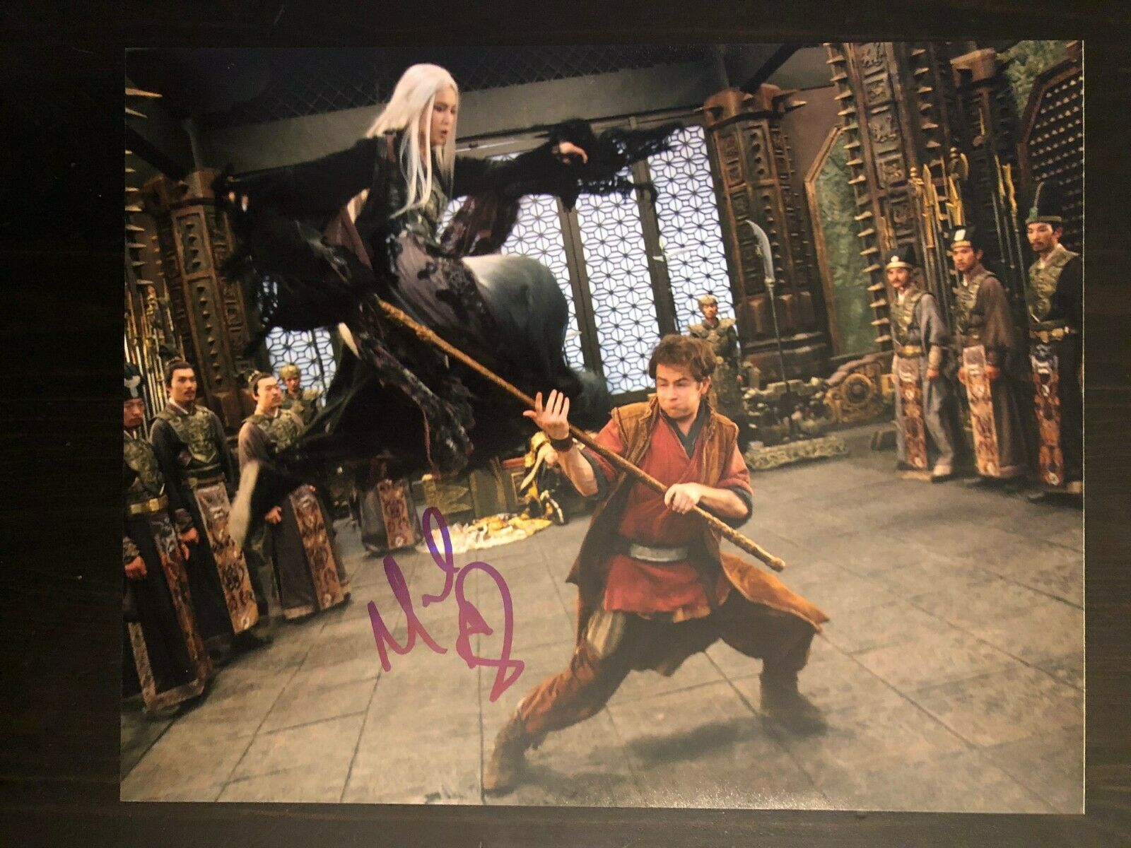 Michael Angarano - Signed Autograph 8x10 Photo -sky High, The Forbidden 