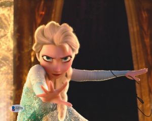 IDINA MENZEL SIGNED 8X10 PHOTO FROZEN WICKED BECKETT BAS AUTOGRAPH AUTO COA D  COLLECTIBLE MEMORABILIA