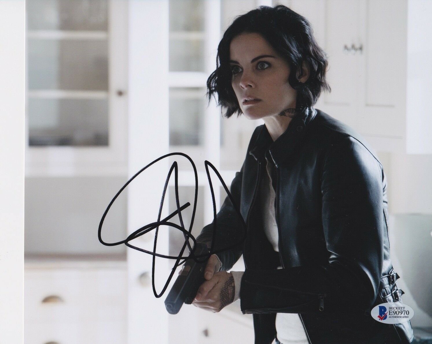 Jaimie Alexander Signed 8x10 Photo Blindspot Beckett Bas Autograph Auto Coa C Collectible 