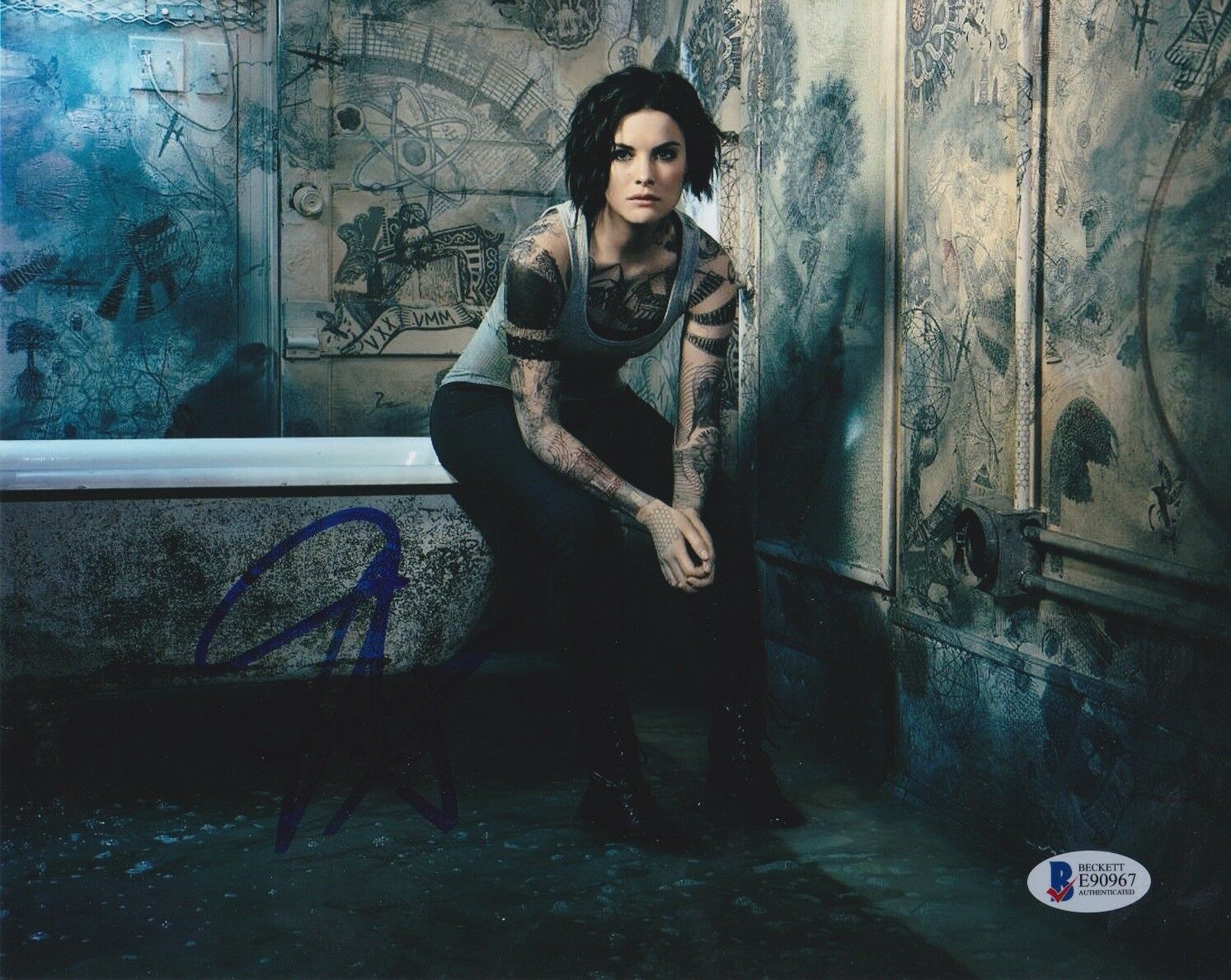 Jaimie Alexander Signed 8x10 Photo Blindspot Beckett Bas Autograph Auto Coa E Collectible 