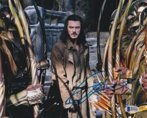 LUKE EVANS SIGNED 8X10 PHOTO HOBBIT DRACULA BECKETT BAS AUTOGRAPH AUTO COA C  COLLECTIBLE MEMORABILIA