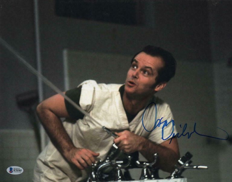 JACK NICHOLSON SIGNED AUTOGRAPH 11×14 PHOTO – ONE FLEW OVER THE CUCKOO’S NEST G  COLLECTIBLE MEMORABILIA