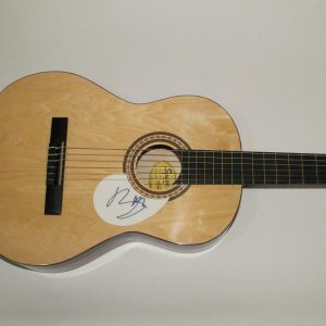 BONO SIGNED AUTOGRAPH FENDER BRAND ACOUSTIC GUITAR - U2, THE JOSHUA TREE, WAR COLLECTIBLE MEMORABILIA