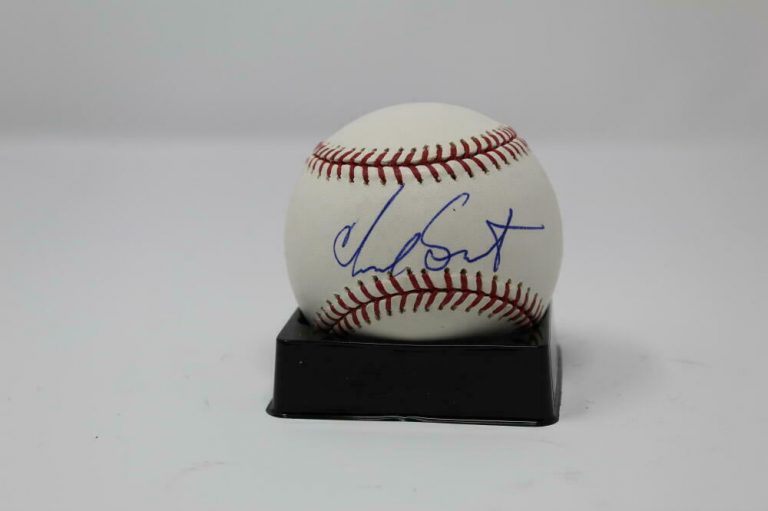 CHAD SMITH SIGNED AUTOGRAPH OFFICIAL MAJOR LEAGUE BASEBALL -RHCP CHILI PEPPERS  COLLECTIBLE MEMORABILIA