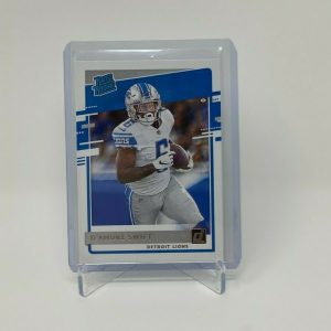 2020 PANINI DONRUSS D'ANDRE SWIFT RATED ROOKIE NO. #309 DETROIT LIONS COLLECTIBLE MEMORABILIA