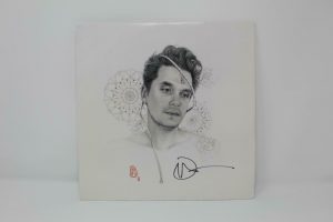 JOHN MAYER SIGNED AUTOGRAPH ALBUM VINYL RECORD – THE SEARCH FOR EVERYTHING B  COLLECTIBLE MEMORABILIA