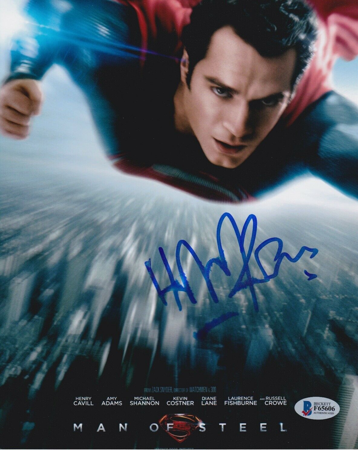 HANS ZIMMER SIGNED 8X10 PHOTO MAN OF STEEL BECKETT BAS AUTOGRAPH AUTO ...