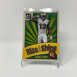 2020 PANINI DONRUSS MICHAEL THOMAS RISE AND SHINE MAGNET CARD #40 SAINTS Collectible Memorabilia