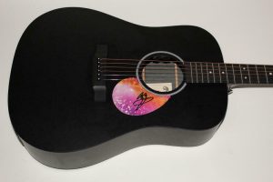 JIMMY PAGE SIGNED AUTOGRAPH C.F. MARTIN ACOUSTIC GUITAR – LED ZEPPELIN VERY RARE  COLLECTIBLE MEMORABILIA