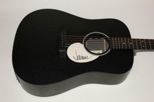JEFF BECK SIGNED AUTOGRAPH C.F. MARTIN ACOUSTIC GUITAR – THE YARDBIRDS, GROUP  COLLECTIBLE MEMORABILIA