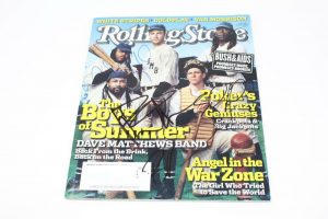 DAVE MATTHEWS BAND X4 SIGNED AUTOGRAPH ROLLING STONE MAGAZINE – DAVE, STEFAN +2  COLLECTIBLE MEMORABILIA