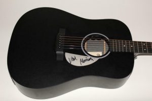 VAN MORRISON SIGNED AUTOGRAPH C.F. MARTIN ACOUSTIC GUITAR – BROWN EYED GIRL RARE  COLLECTIBLE MEMORABILIA