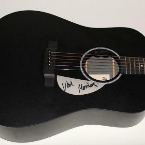 VAN MORRISON SIGNED AUTOGRAPH C.F. MARTIN ACOUSTIC GUITAR - BROWN EYED GIRL RARE Collectible Memorabilia