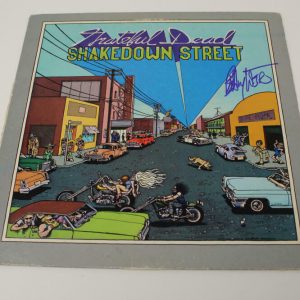 BOB WEIR SIGNED AUTOGRAPH ALBUM VINYL RECORD - GRATEFUL DEAD SHAKEDOWN STREET Collectible Memorabilia