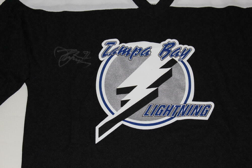 NHL Lightning Jersey Signed by Steven Stamkos — Frankie's Friends