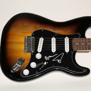 TREY ANASTASIO, MIKE, PAGE SIGNED AUTOGRAPH FENDER BRAND ELECTRIC GUITAR - PHISH Collectible Memorabilia