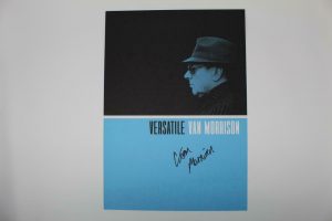 VAN MORRISON SIGNED AUTOGRAPH VERSATILE CONCERT POSTER – ASTRAL WEEKS, RARE B  COLLECTIBLE MEMORABILIA