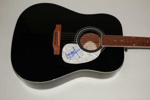 GRANT MICKELSON SIGNED AUTOGRAPH GIBSON EPIPHONE ACOUSTIC GUITAR TAYLOR SWIFT  COLLECTIBLE MEMORABILIA