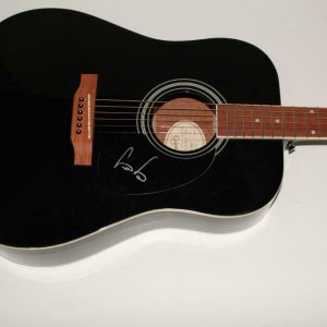 TREY ANASTASIO SIGNED AUTOGRAPH GIBSON EPIPHONE ACOUSTIC GUITAR PHISH, FARMHOUSE Collectible Memorabilia