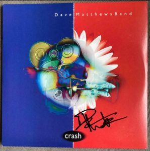 DAVE MATTHEWS SIGNED AUTOGRAPH VINYL ALBUM RECORD – BAND, CRASH, BIG WHISKEY  COLLECTIBLE MEMORABILIA
