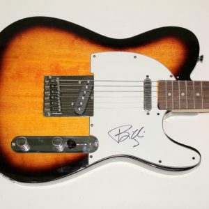 BILLIE JOE ARMSTRONG SIGNED AUTOGRAPH FENDER ELECTRIC TELECASTER GUITAR - NIMROD Collectible Memorabilia