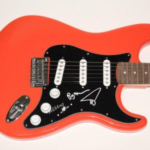 TREY ANASTASIO, MIKE, PAGE SIGNED AUTOGRAPH FENDER BRAND ELECTRIC GUITA ID: 6716 COLLECTIBLE MEMORABILIA