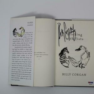 BILLY CORGAN SIGNED AUTOGRAPH "BLINKING WITH FISTS" BOOK - SMASHING PUMPKINS PSA Collectible Memorabilia