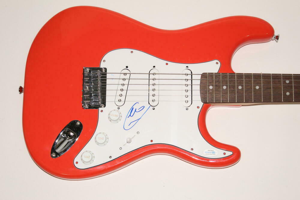 MILEY CYRUS SIGNED AUTOGRAPH FENDER BRAND ELECTRIC GUITAR - BANGERZ ...